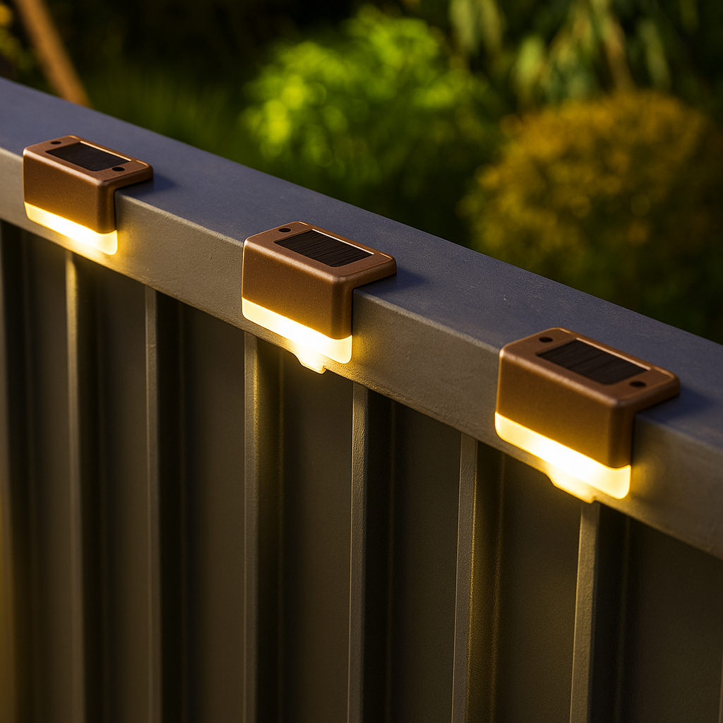 LED Solar Step Lamp