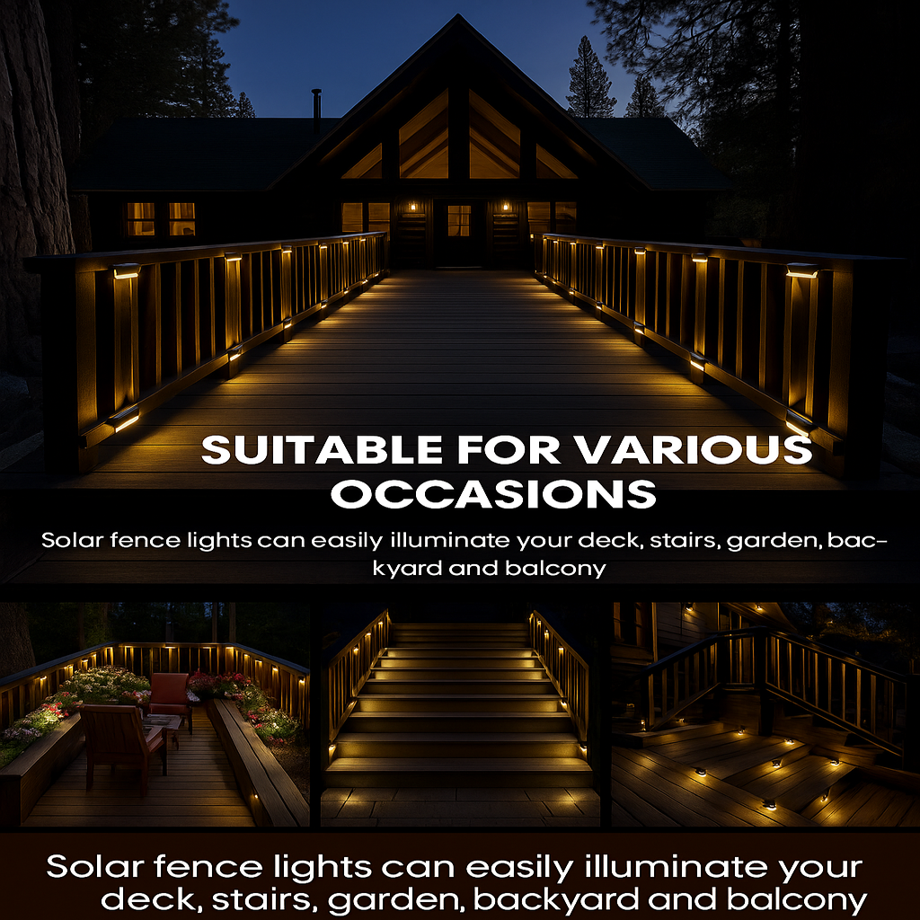 LED Solar Step Lamp