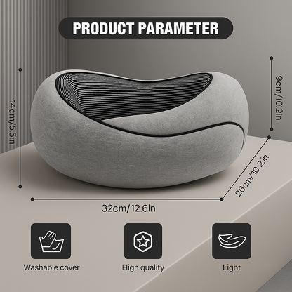 Travel Neck Pillow Memory Foam / U-shaped Snail Style Travel Pillow