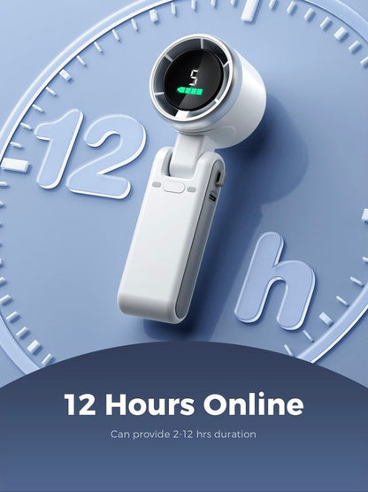 BreezeMax 3-in-1 | 5-Speed Foldable Neck & Turbo Fan