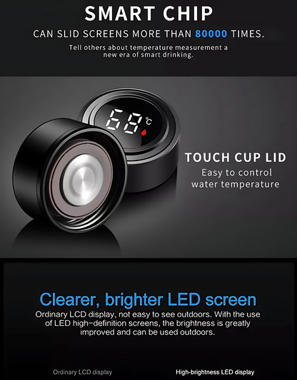 SmartTemp | 500ml LED Temp Display Thermos Bottle