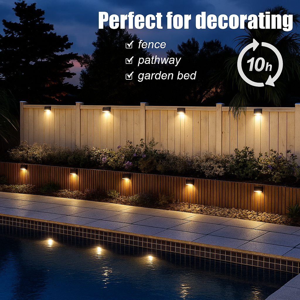 LED Solar Step Lamp