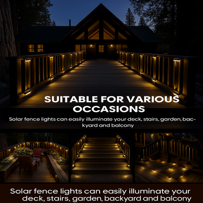 LED Solar Step Lamp