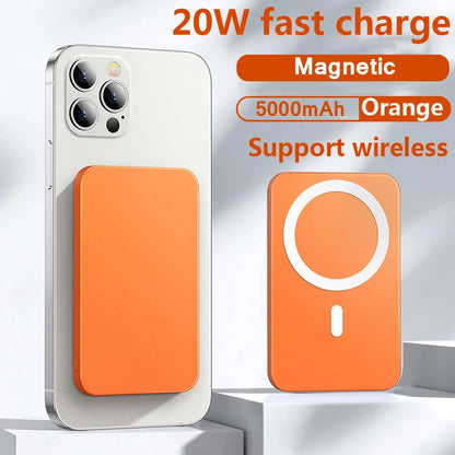 MagCharge | 5000mAh Magnetic Wireless Power Bank